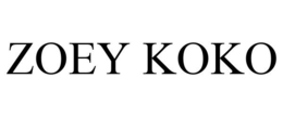 ZOEY KOKO trademark