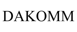 DAKOMM trademark
