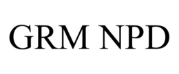 GRM NPD trademark