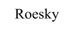 ROESKY trademark