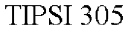 TIPSI 305 trademark