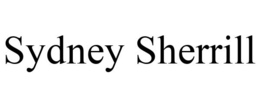 SYDNEY SHERRILL trademark