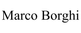 MARCO BORGHI trademark