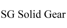 SG SOLID GEAR trademark