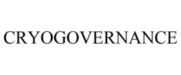 CRYOGOVERNANCE trademark