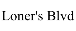 LONER'S BLVD trademark