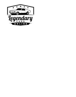 LEGENDARY CARS ONLINE trademark