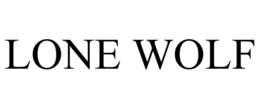 LONE WOLF trademark