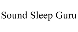 SOUND SLEEP GURU trademark