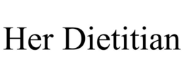 HER DIETITIAN trademark
