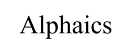 ALPHAICS trademark