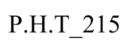 P.H.T_215 trademark