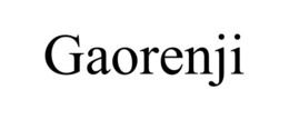 GAORENJI trademark