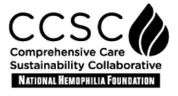 CCSC COMPREHENSIVE CARE SUSTAINABILITY COLLABORATIVE NATIONAL HEMOPHILIA FOUNDATION trademark