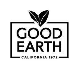GOOD EARTH CALIFORNIA 1972 trademark