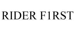 RIDER F1RST trademark