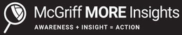 MCGRIFF MORE INSIGHTS AWARENESS + INSIGHT = ACTION trademark