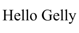 HELLO GELLY trademark