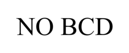 NO BCD trademark