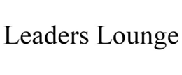LEADERS LOUNGE trademark
