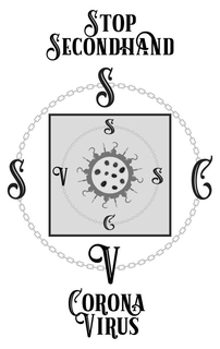 STOP SECONDHAND CORONA VIRUS S S C V S S C V trademark