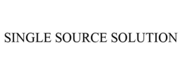SINGLE SOURCE SOLUTION trademark
