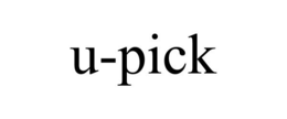 U-PICK trademark