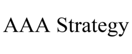 AAA STRATEGY trademark