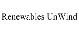 RENEWABLES UNWIND trademark