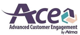 ACE ADVANCED CUSTOMER ENGAGEMENT BY ALMA trademark