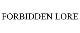 FORBIDDEN LORE trademark