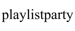 PLAYLISTPARTY trademark
