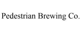 PEDESTRIAN BREWING CO. trademark