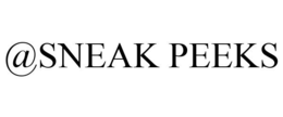 @SNEAK PEEKS trademark