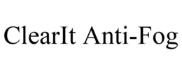 CLEARIT ANTI-FOG trademark