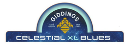 GIDDINGS LATIN AMERICA SINCE 1985 CELESTIAL XL BLUES trademark
