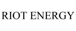 RIOT ENERGY trademark