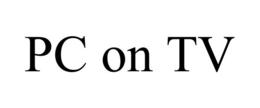 PC ON TV trademark