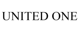 UNITED ONE trademark