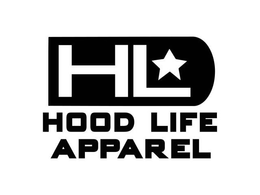 HL HOOD LIFE APPAREL trademark