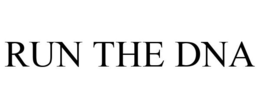 RUN THE DNA trademark