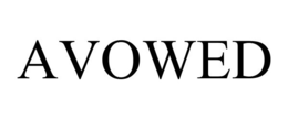 AVOWED trademark