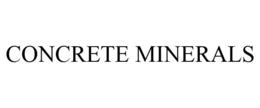 CONCRETE MINERALS trademark