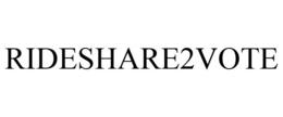 RIDESHARE2VOTE trademark
