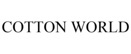 COTTON WORLD trademark
