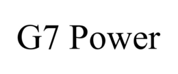 G7 POWER trademark