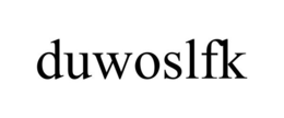 DUWOSLFK trademark