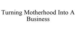 TURNING MOTHERHOOD INTO A BUSINESS trademark