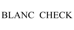 BLANC CHECK trademark