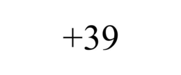+39 trademark